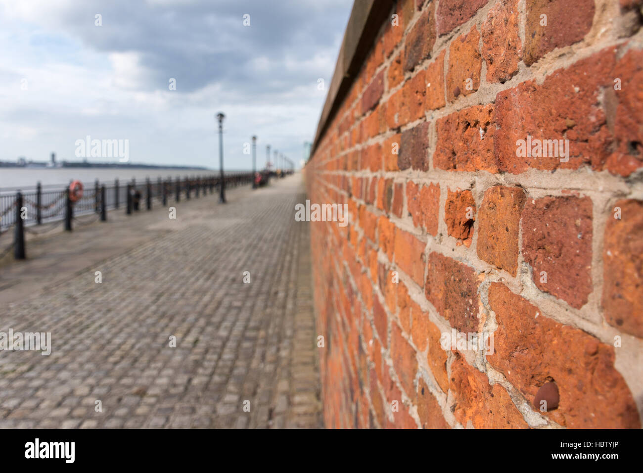 Albert Docks Stock Photo