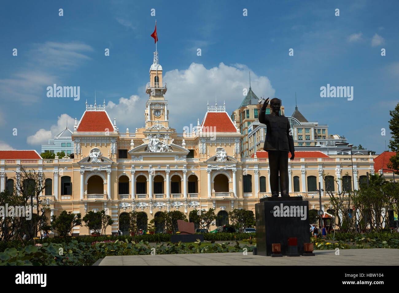 Historic People's Committee Building (former Hotel de Ville de Saigon