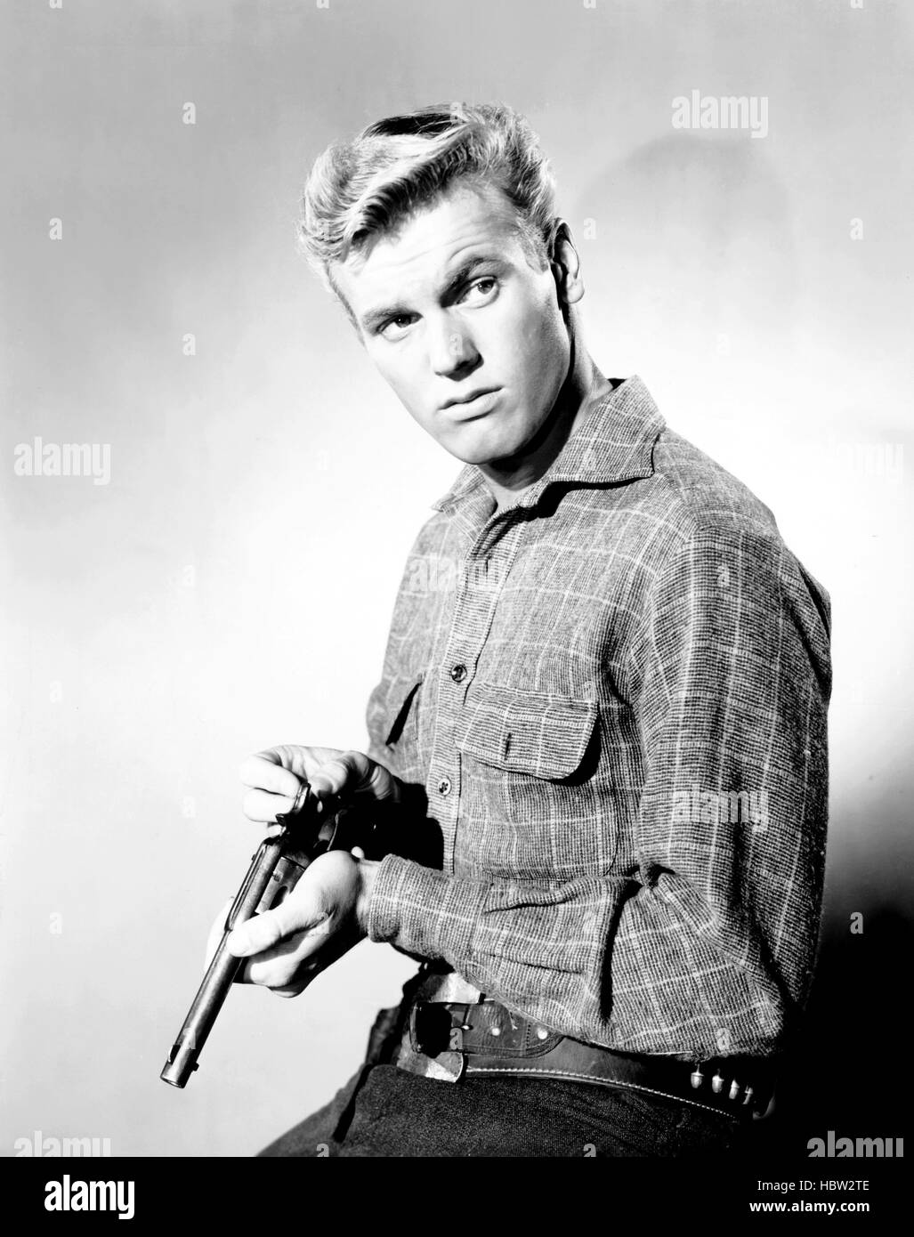 GUN BELT, Tab Hunter, 1953 Stock Photo Alamy