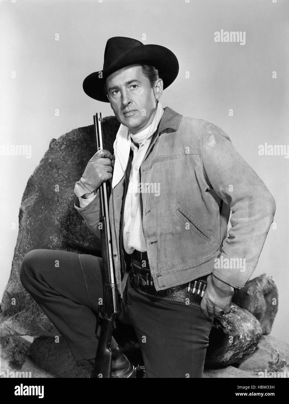 GUN GLORY, Stewart Granger, 1957 Stock Photo - Alamy