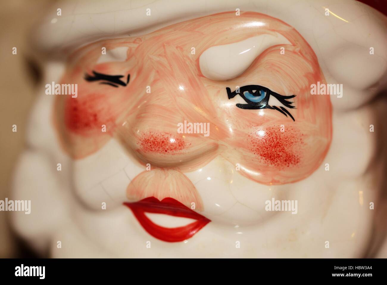 Santa Claus mug Stock Photo