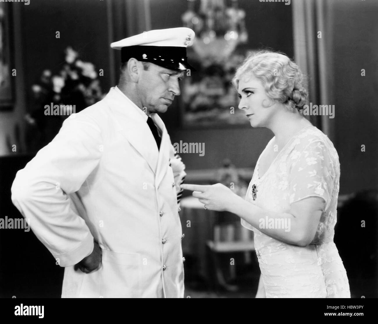 HELL DIVERS, from left, Wallace Beery, Marjorie Rambeau, 1931 Stock ...