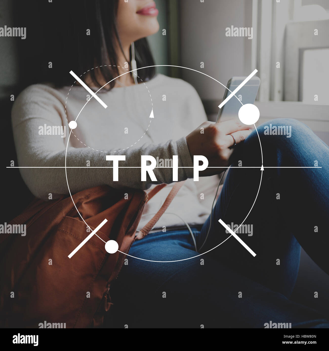 Trip Tour Tourism Tourist Adventure Destination Concept Stock Photo