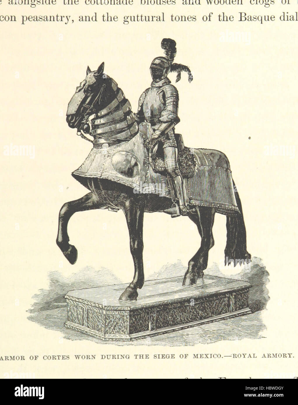 Image taken from page 27 of '[Through Spain: a narrative of travel and adventure. ... Illustrated.]' Image taken from page 27 of '[Through Spain a narrative Stock Photo