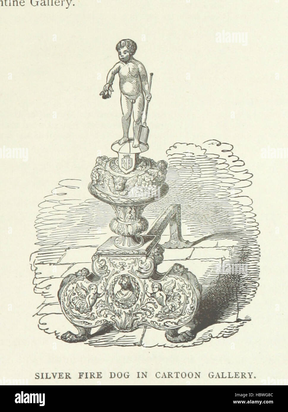 Image taken from page 63 of 'Guide to Knole House ... New authorized edition' Image taken from page 63 of 'Guide to Knole House Stock Photo