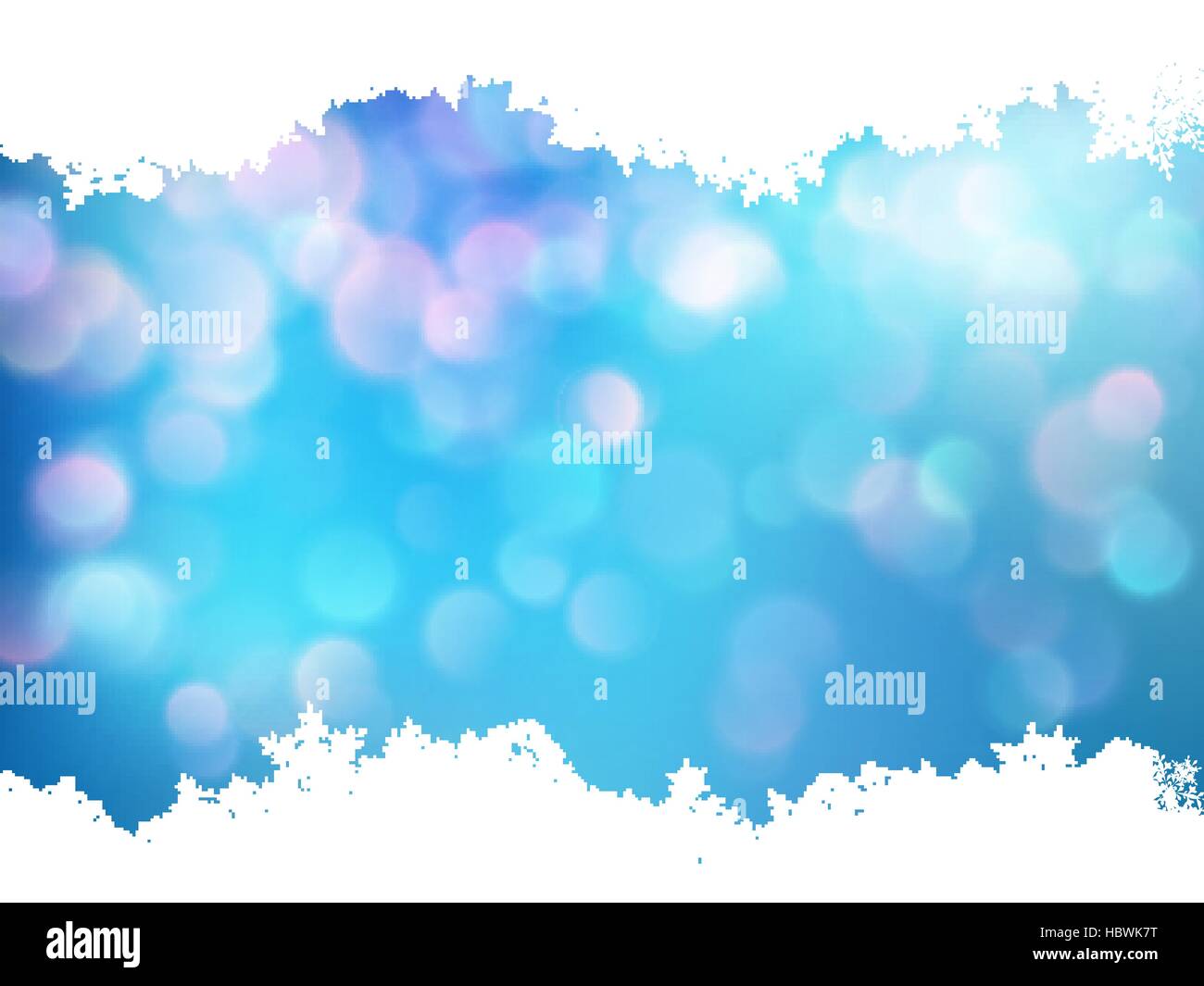 Festive christmas lights pattern on Stock Vector Images - Alamy