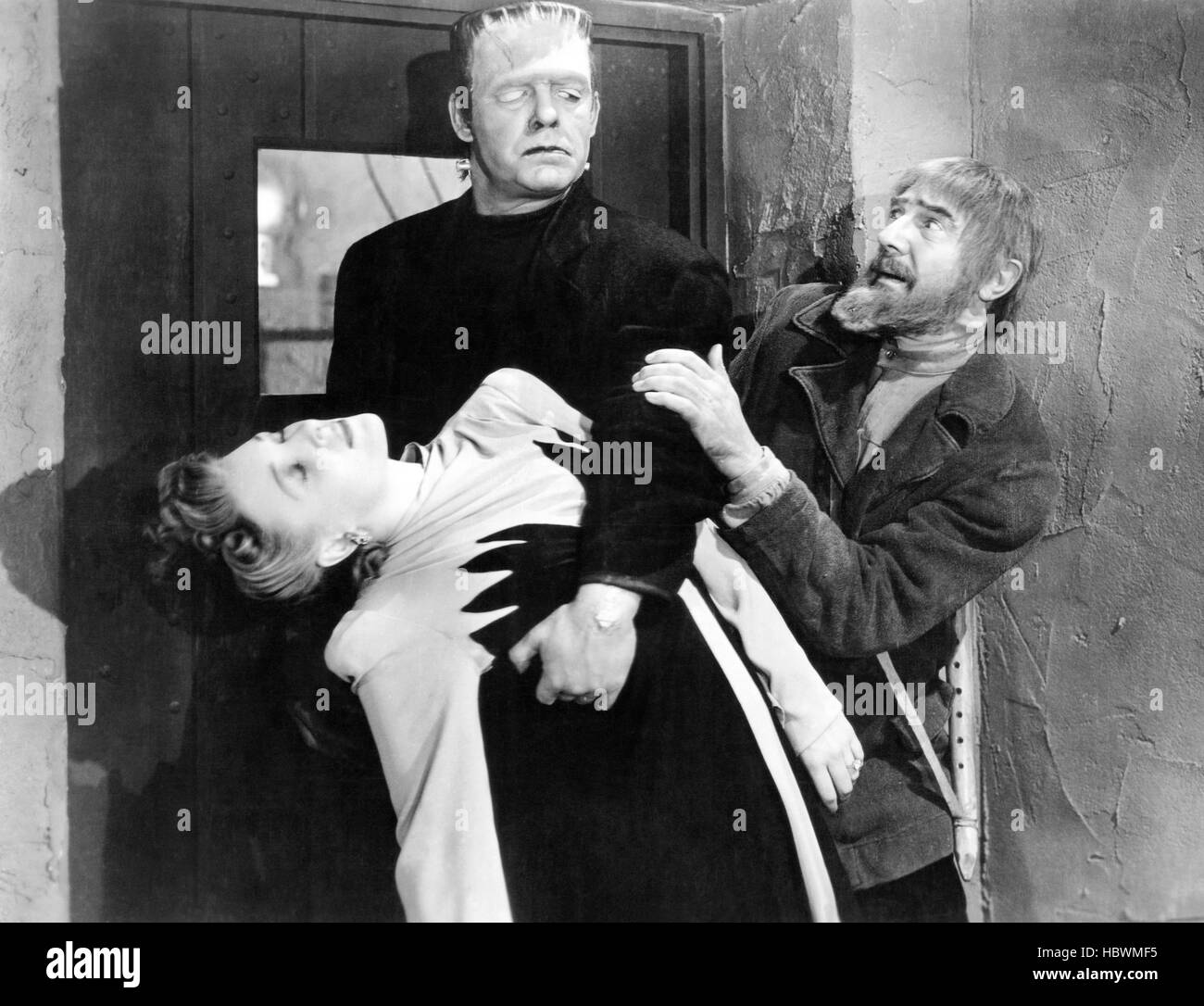 THE GHOST OF FRANKENSTEIN, from left: Evelyn Ankers, Lon Chaney Jr ...