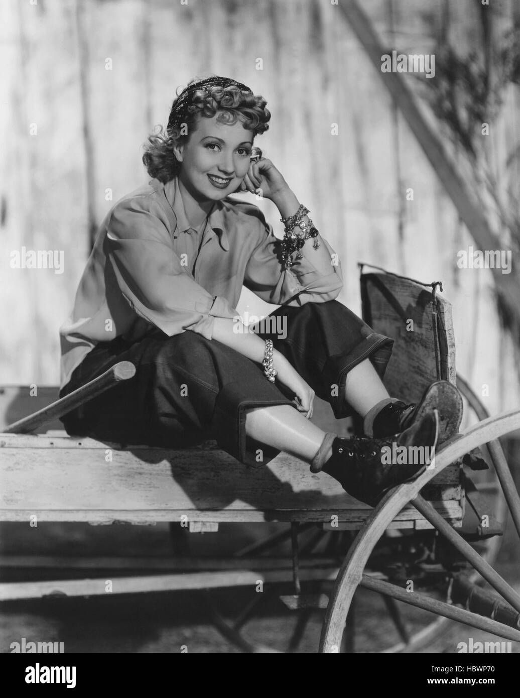 Gold Rush Maisie Ann Sothern 1940 Stock Photo Alamy