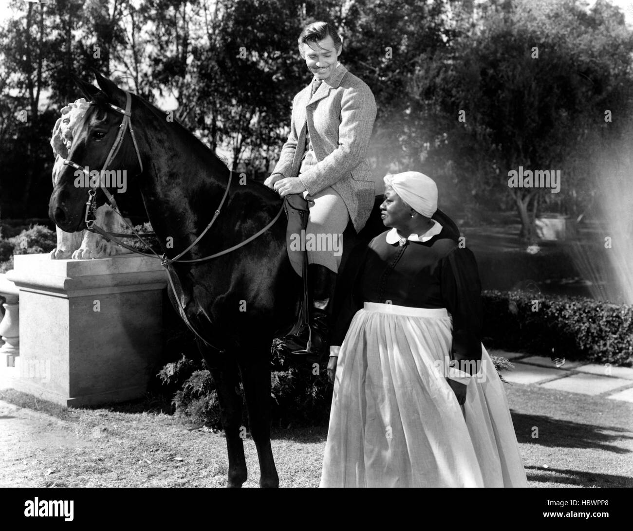 GONE WITH THE WIND Clark Gable Hattie McDaniel 1939 Stock Photo Alamy
