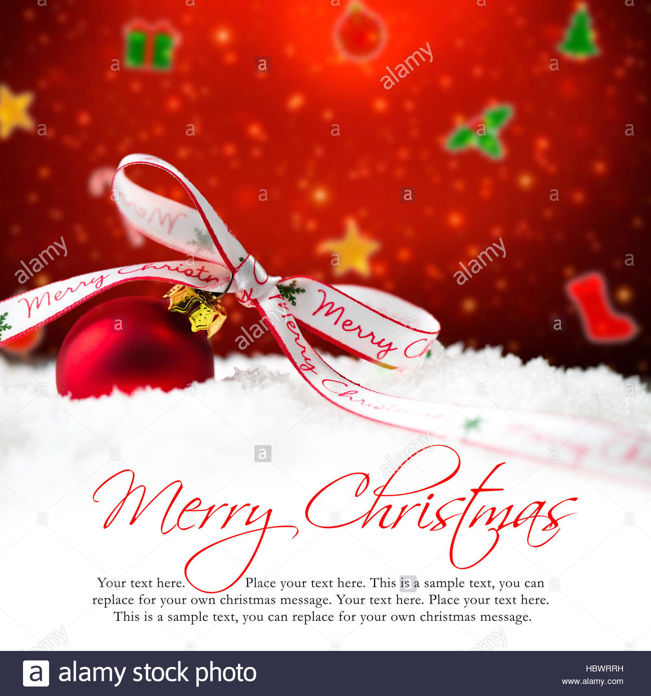christma card stock photos christma card stock images alamy xmass card