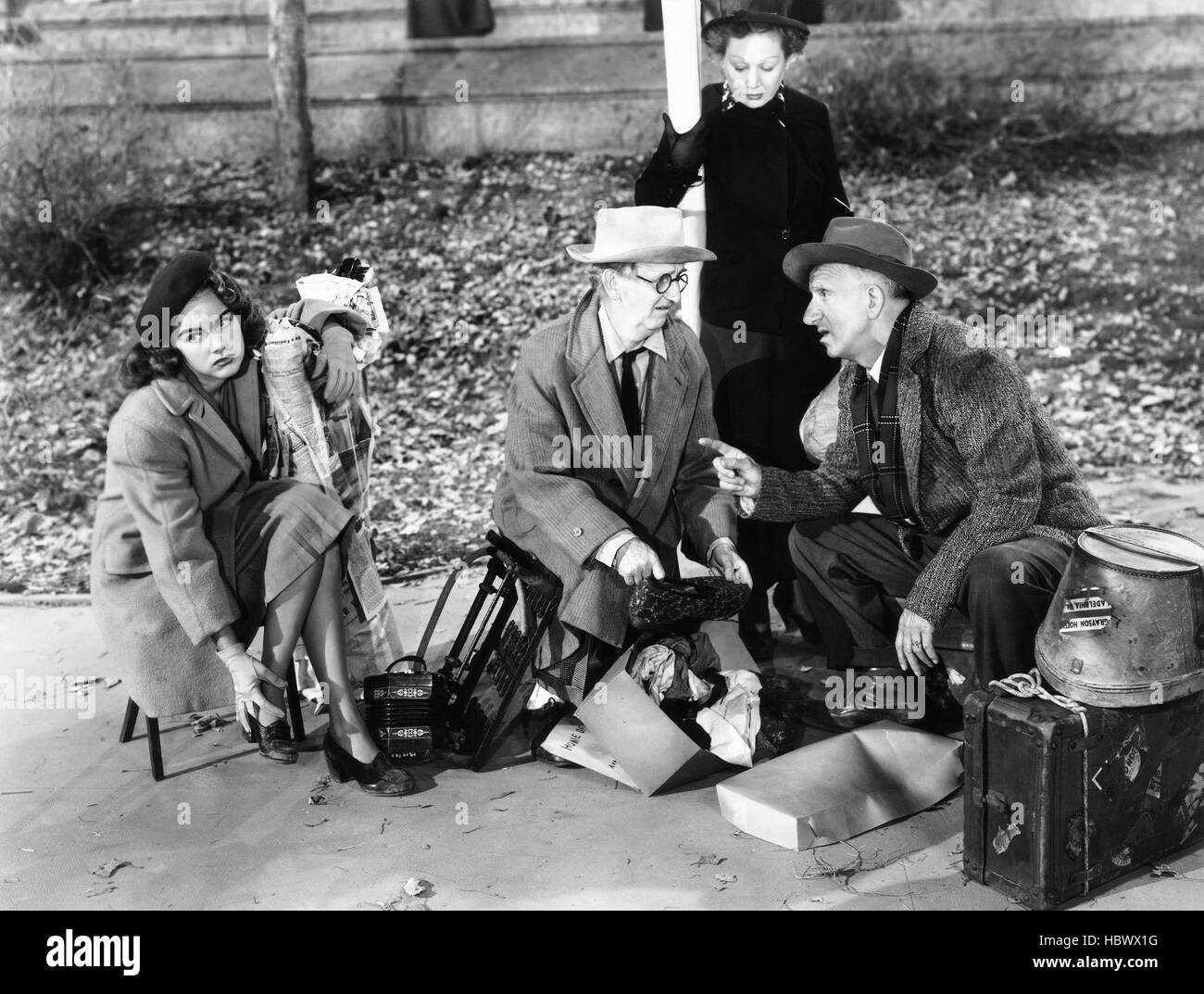 THE GREAT RUPERT, seated from left: Terry Moore, Jommy Conlin, Jimmy ...