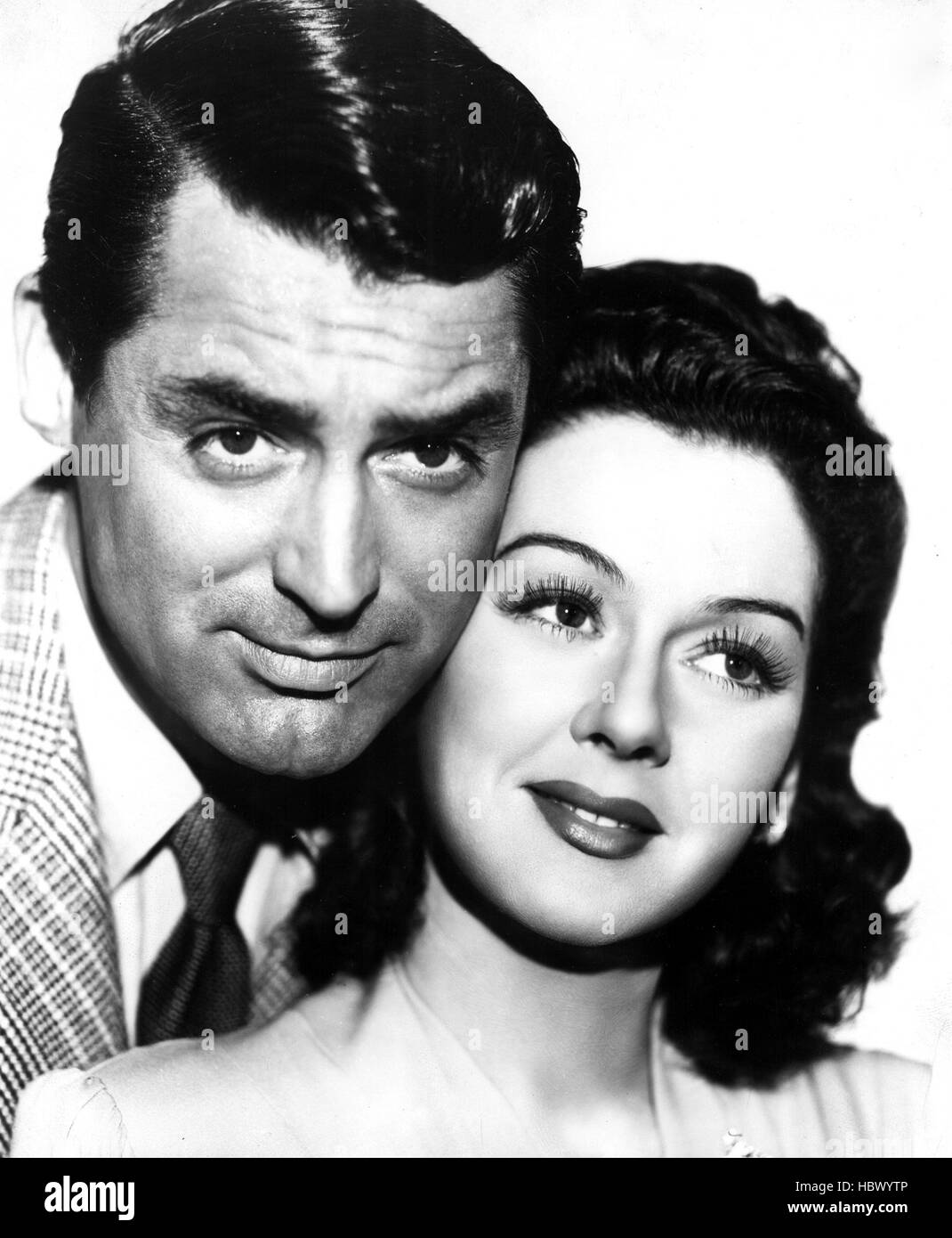 HIS GIRL FRIDAY, Cary Grant, Rosalind Russell, 1940 Stock Photo - Alamy