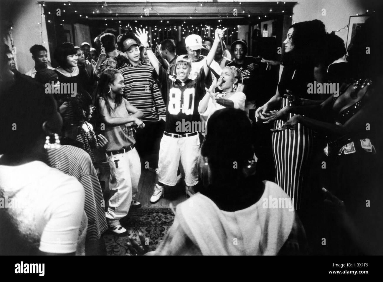 HOUSE PARTY 3, Christopher Reid, (striped shirt), TLC (Rozonda Chili Thomas, Tionne TBoz
