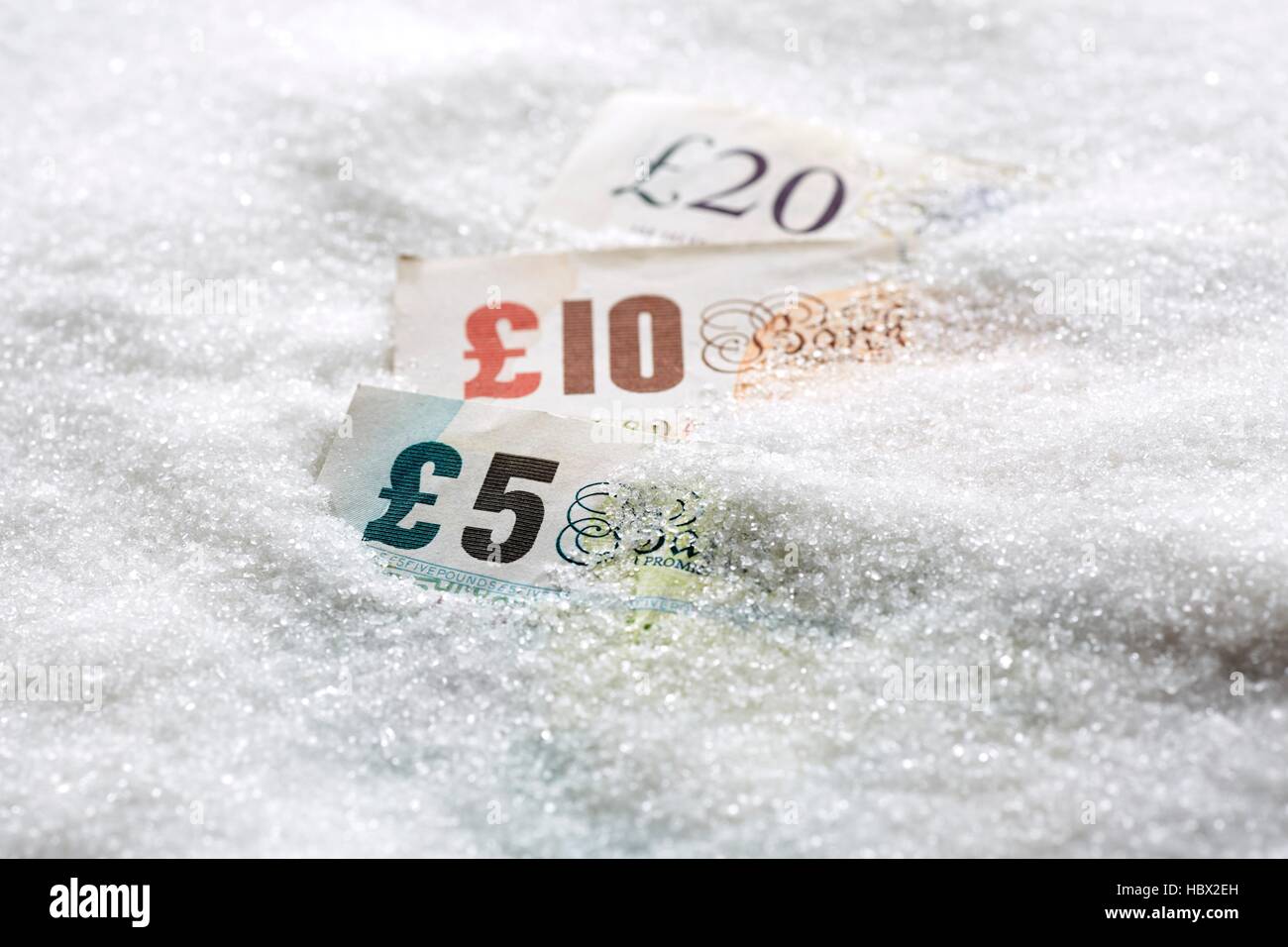 Banknotes in sugar hi-res stock photography and images - Alamy