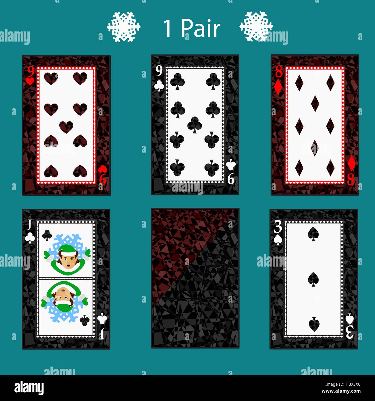 Seven of diamonds Stock Vector Images Alamy