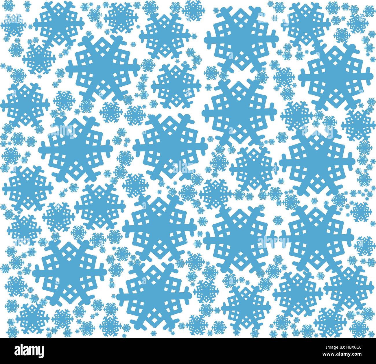 the seamless pattern of a snowflake is a lot of. on a white background ...