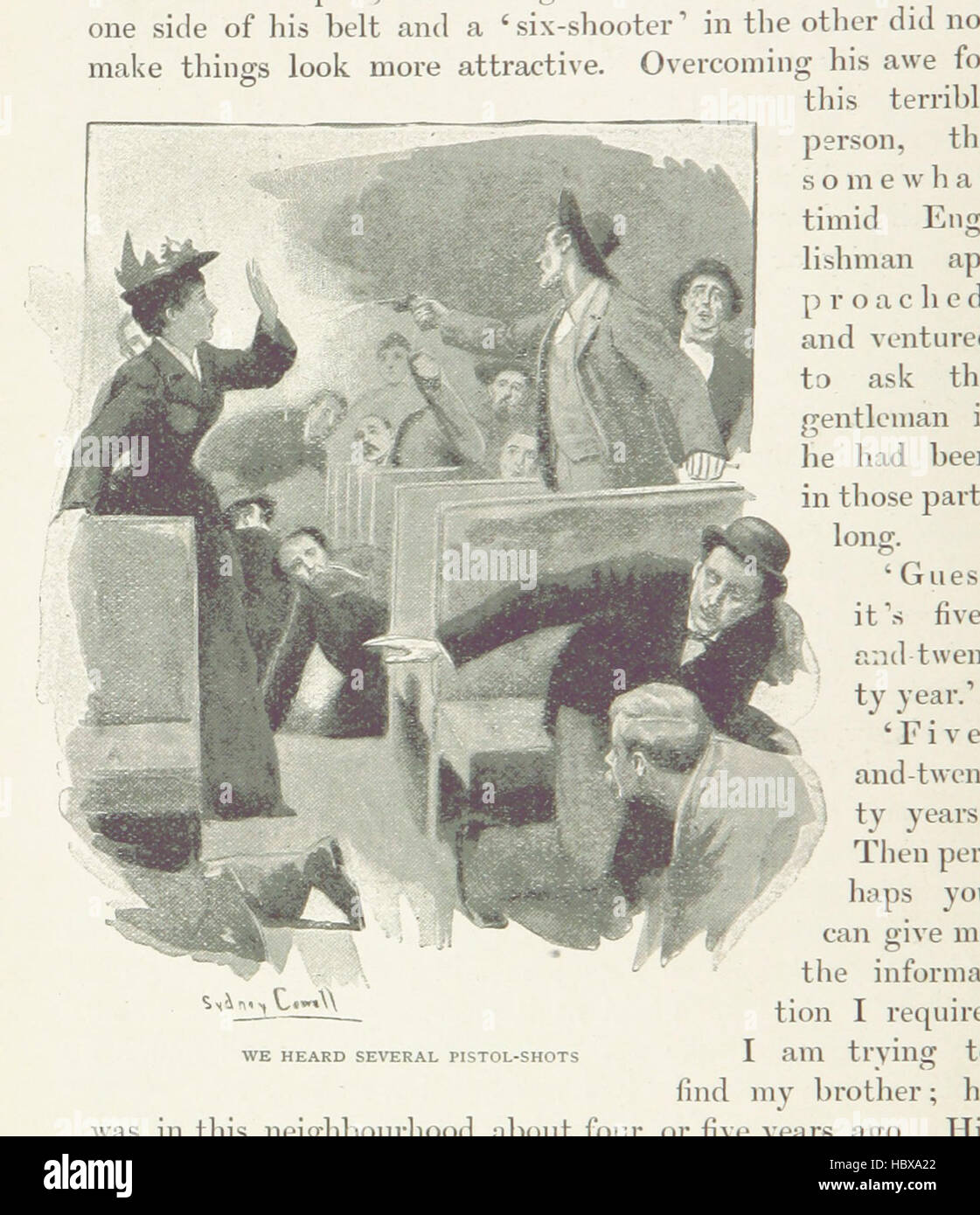 Image taken from page 74 of 'A Ramble round the Globe ... With ... illustrations [including a portrait], etc' Image taken from page 74 of 'A Ramble round the Stock Photo