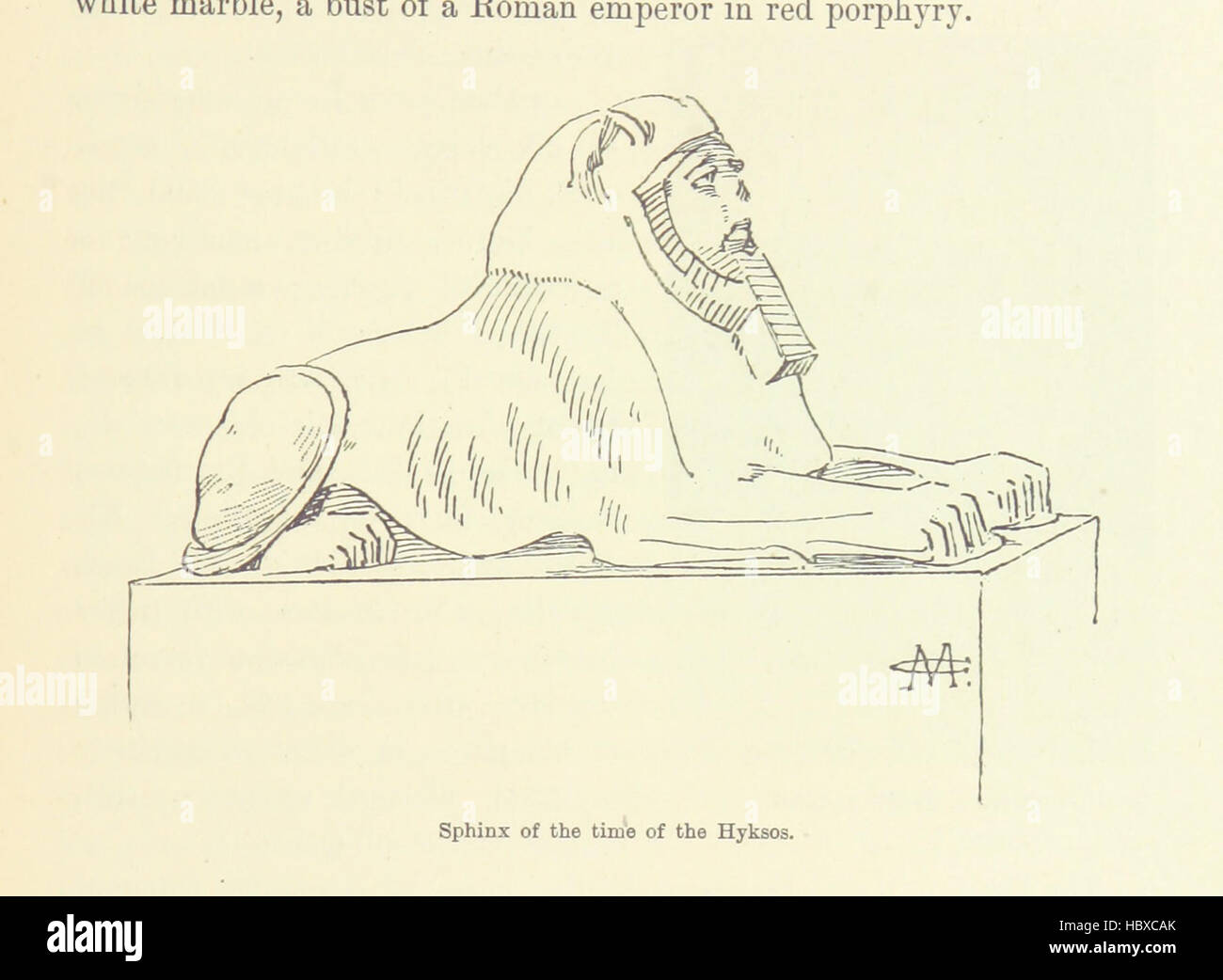 Image taken from page 371 of 'The Land of the Sphinx ... With ... illustrations, etc' Image taken from page 371 of 'The Land of the Stock Photo