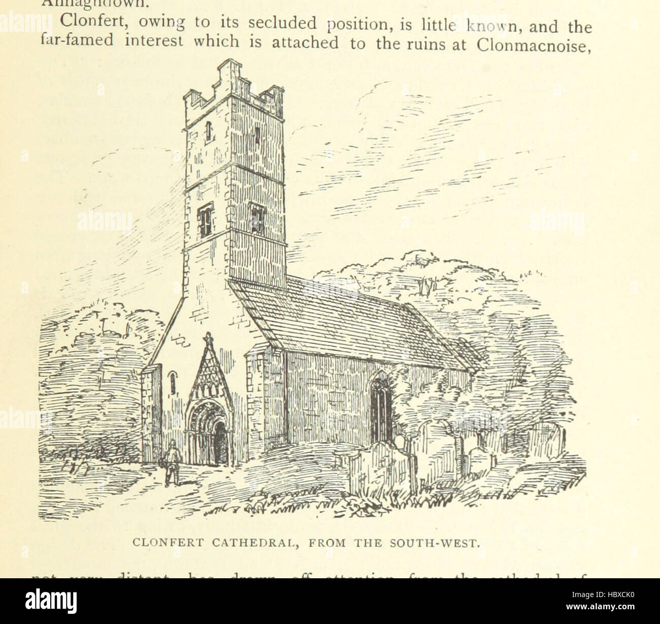 Image taken from page 95 of 'The Cathedral Churches of Ireland: being notes, more especially on the smaller and less known of those churches, etc' Image taken from page 95 of 'The Cathedral Churches of Stock Photo
