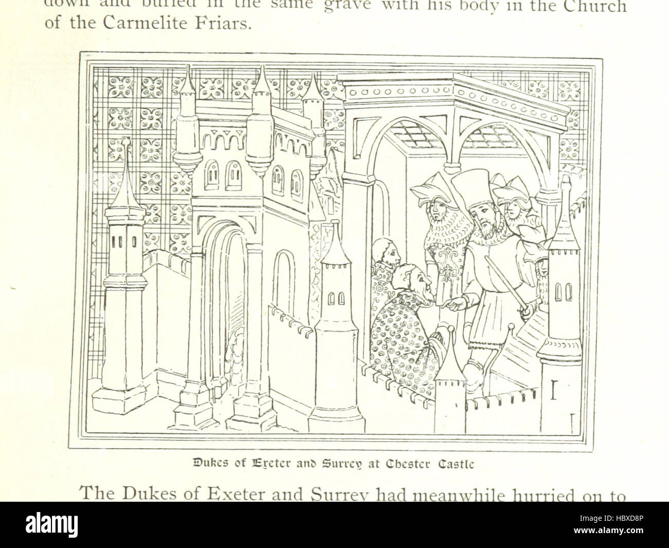 Image taken from page 55 of 'Chester in the and Tudor