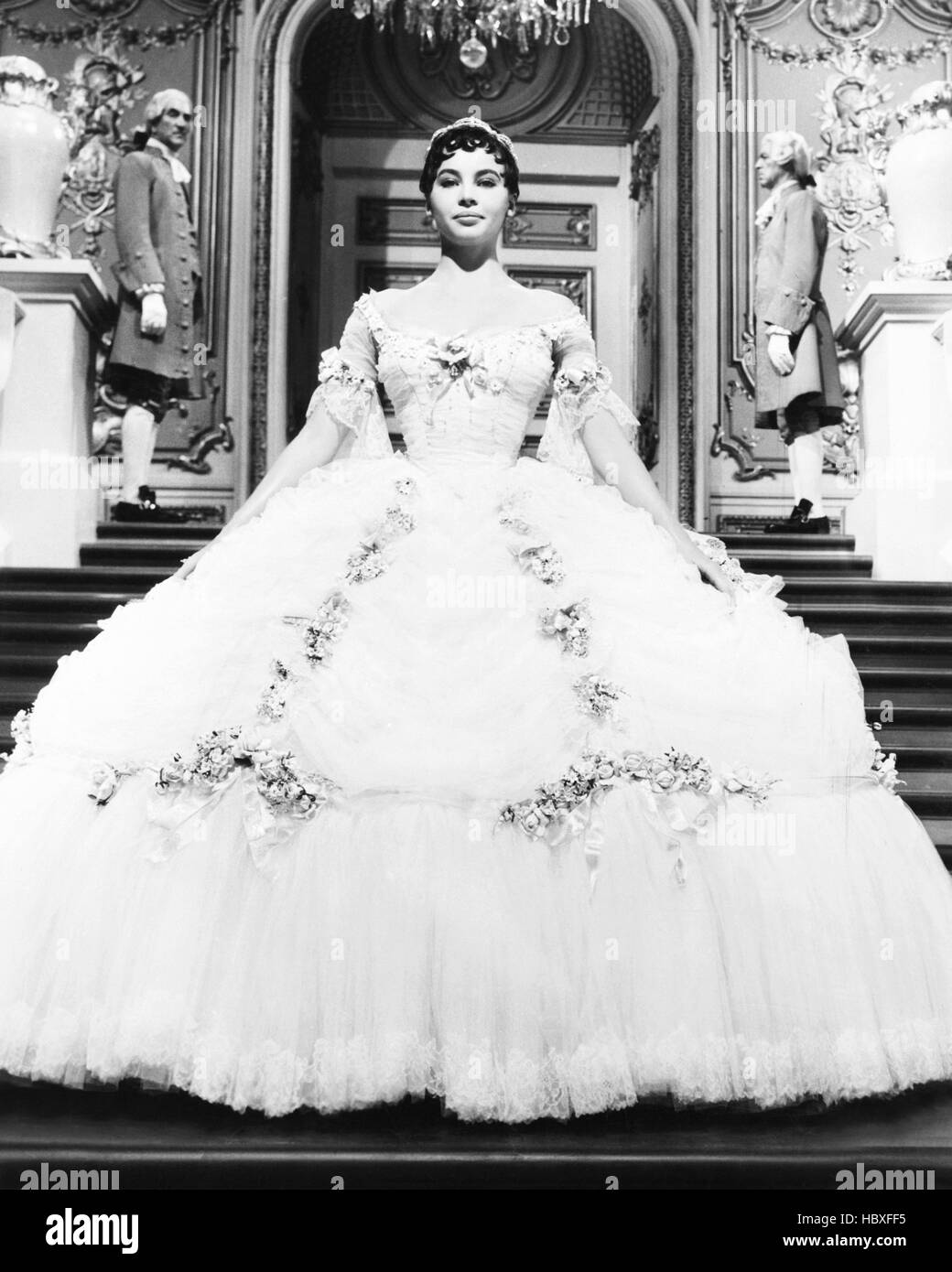 THE GLASS SLIPPER, Leslie Caron, 1955 Stock Photo Alamy