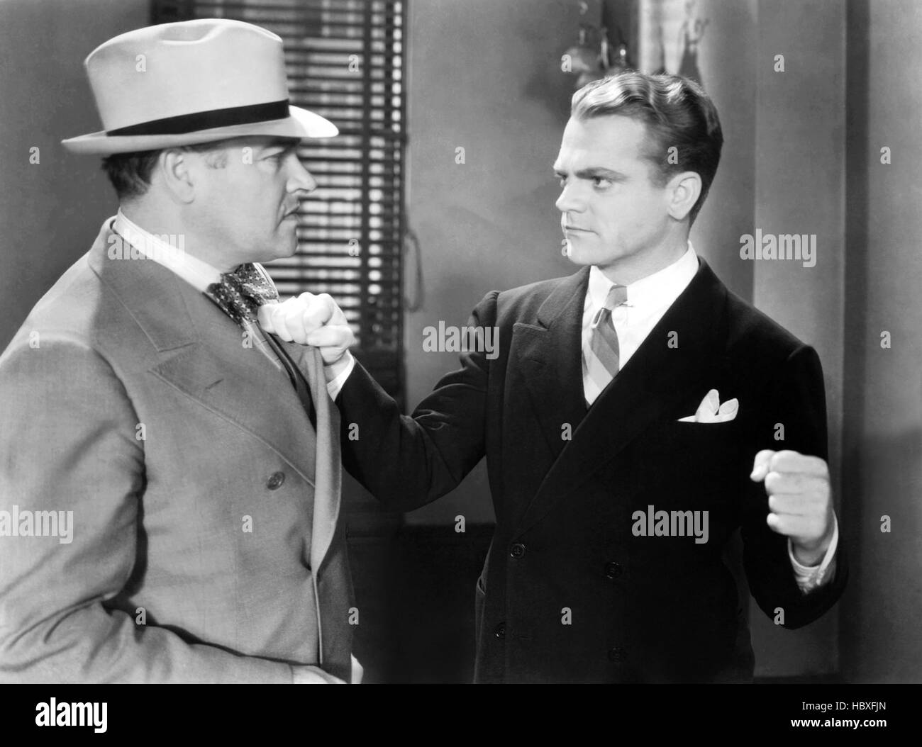 G-MEN, from left: Edwim Maxwell, James Cagney, 1935 Stock Photo - Alamy