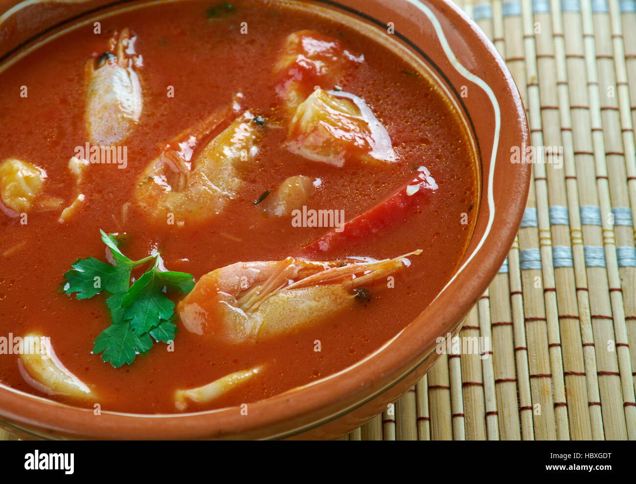 Bahia Salt Cod - Salted Cod Shrimp Stew . Brazil Stock Photo - Alamy