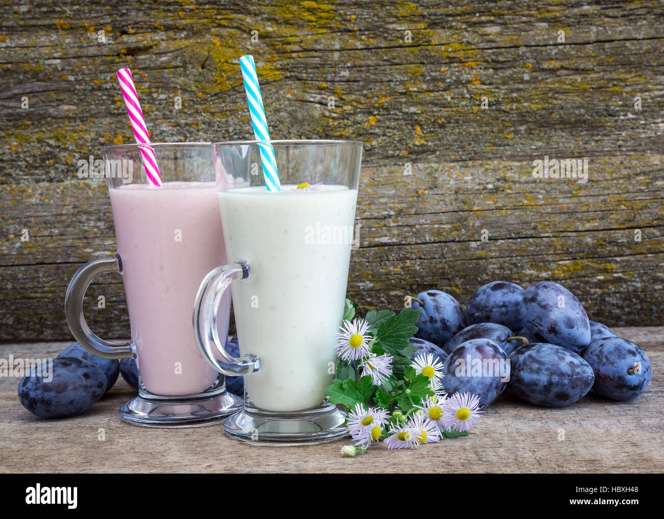 smoothies, healthy eating Stock Photo Alamy