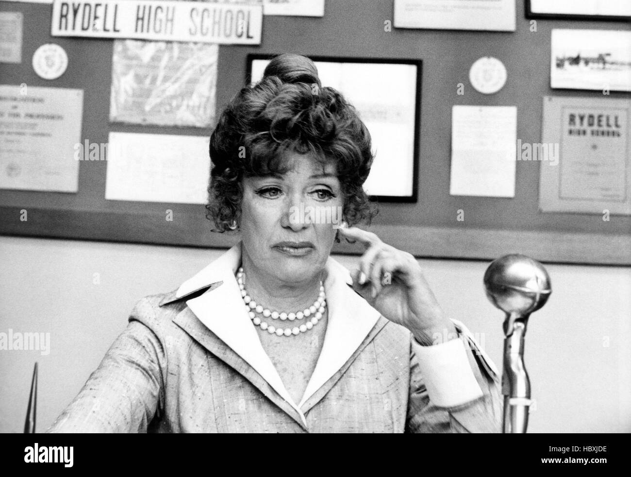 GREASE, Eve Arden, 1978. ©Paramount Pictures/ Courtesy: Everett Collection. Stock Photo