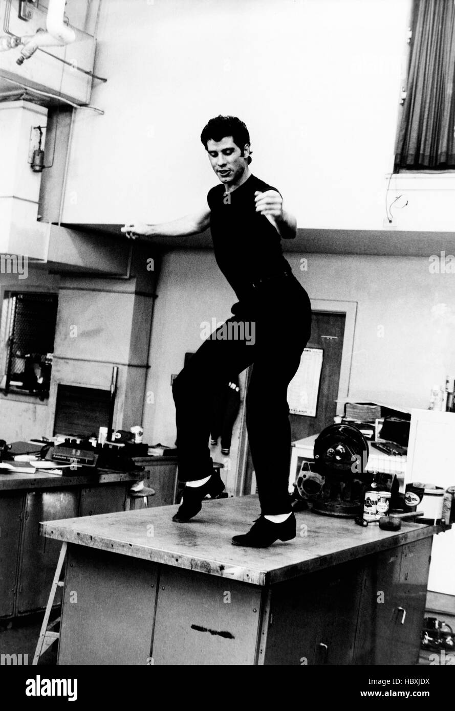GREASE, John Travolta, 1978, ©Paramount Pictures/ Courtesy: Everett Collection. Stock Photo