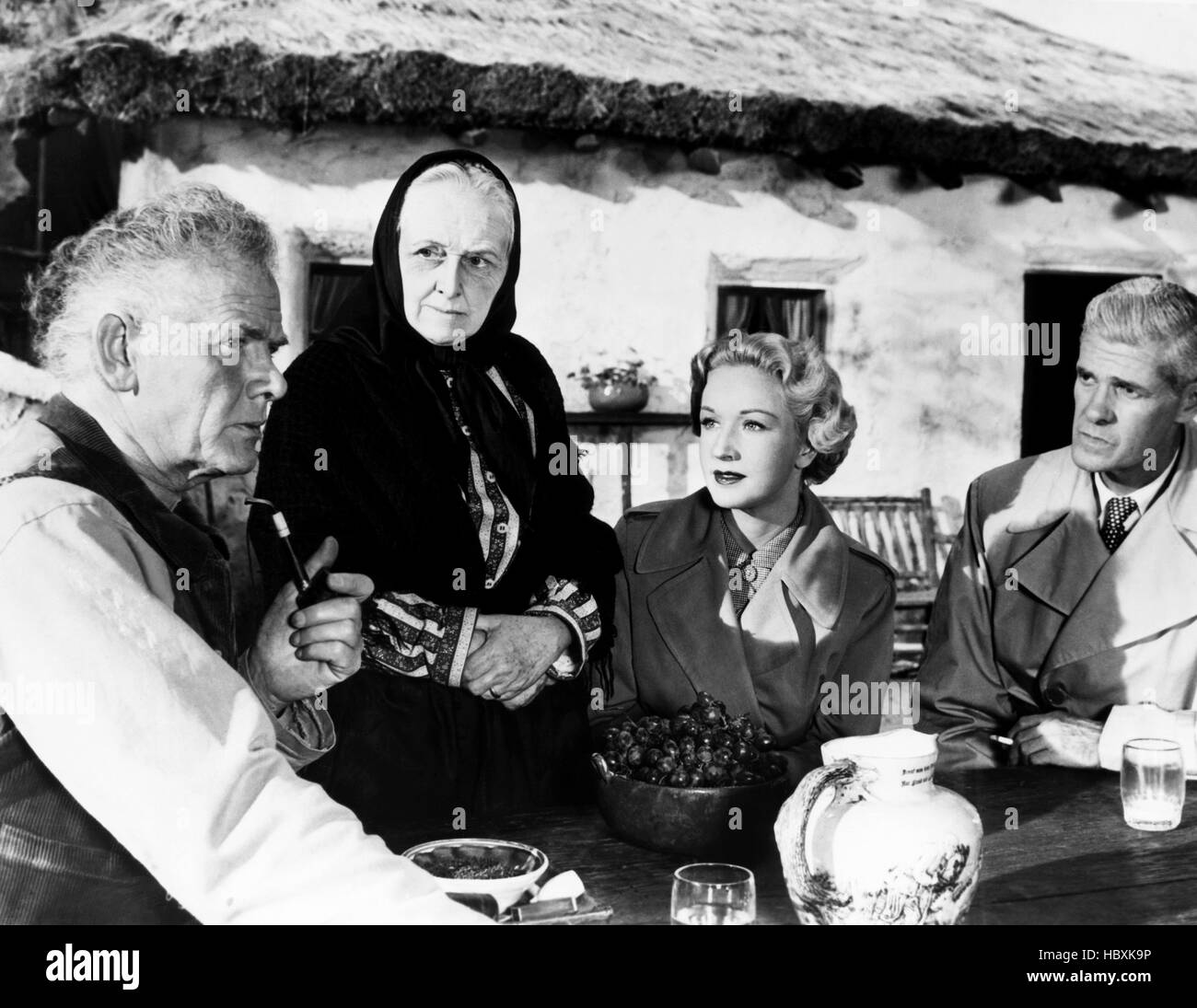 GUILTY OF TREASON, from left, Charles Bickford, Elisabeth Risdon ...