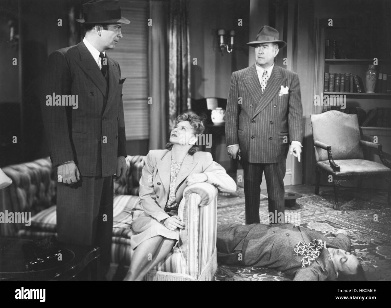 THE HAT BOX MYSTERY, Pamela Blake, Allen Jenkins, 1947 Stock Photo Alamy