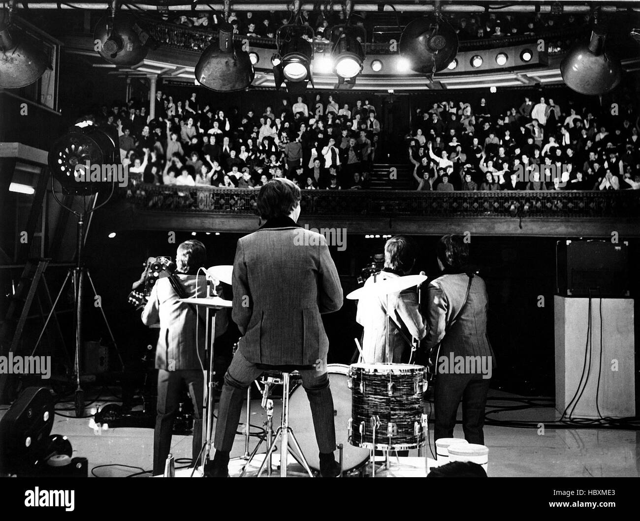 A HARD DAY'S NIGHT, The Beatles [John Lennon, George Harrison, Paul ...