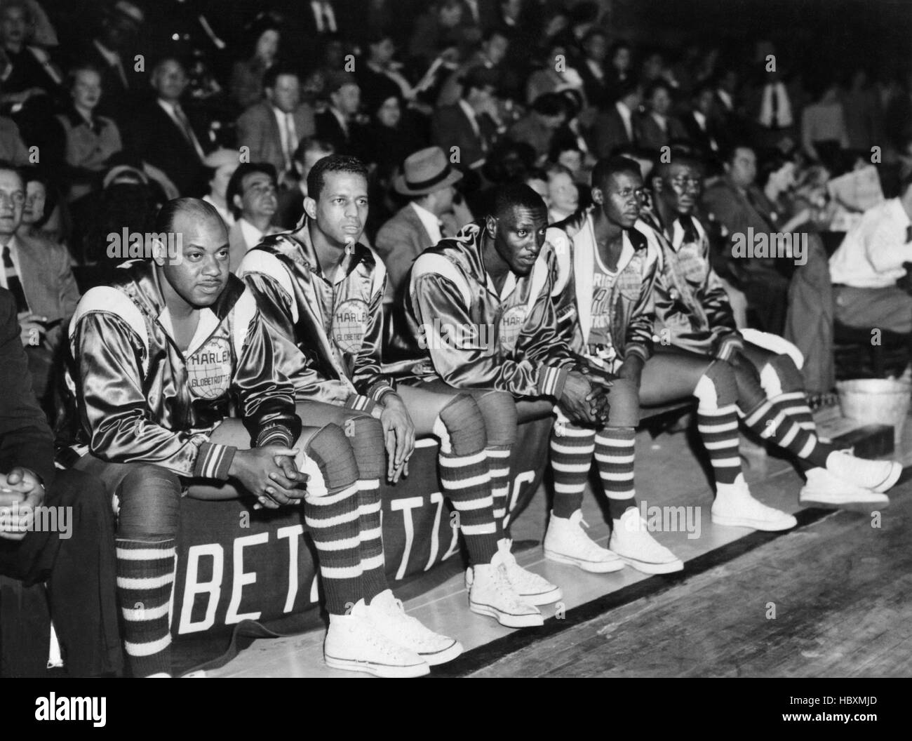 THE HARLEM GLOBETROTTERS, 1951 Stock Photo Alamy