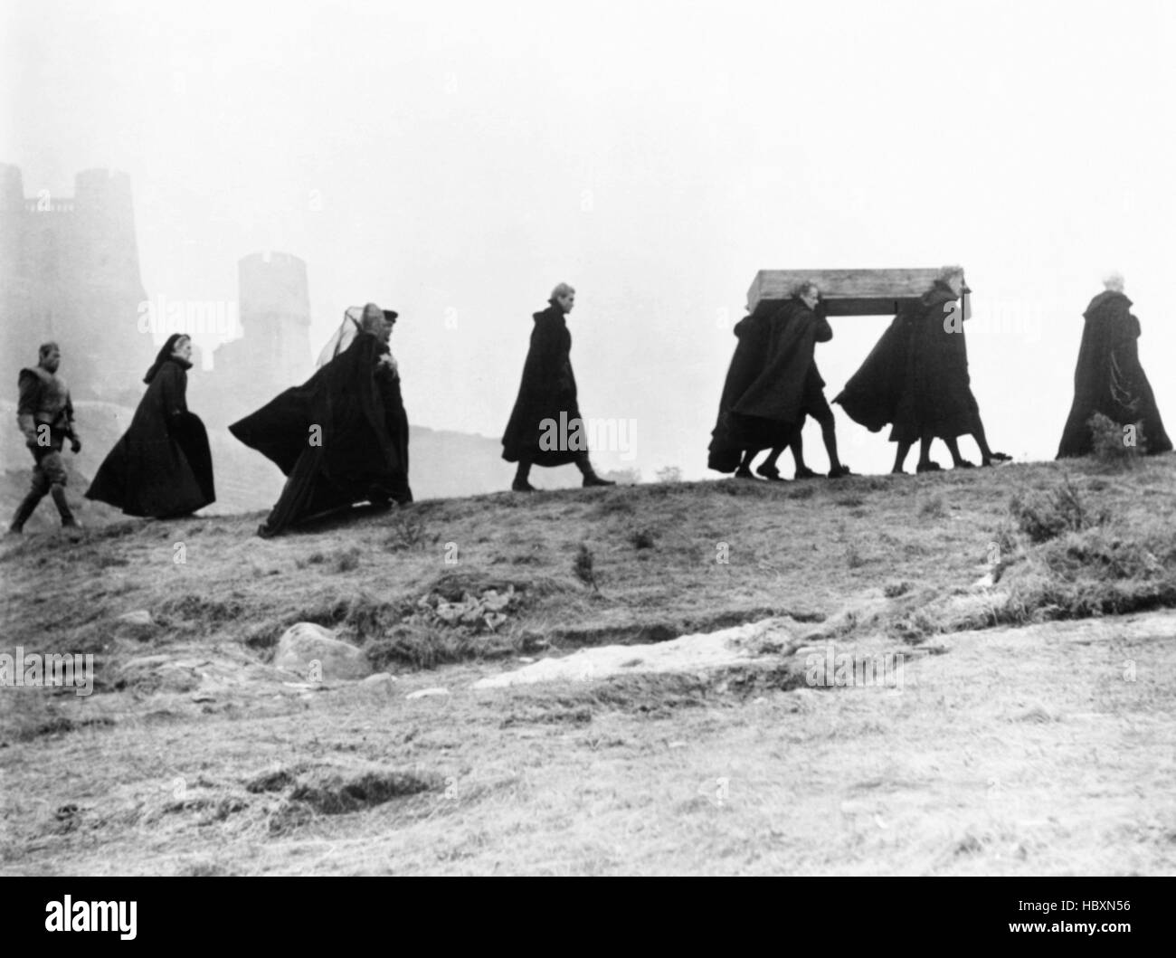 HAMLET, (aka GAMLET), Innokentiy Smoktunovskiy, (center), 1964 Stock ...