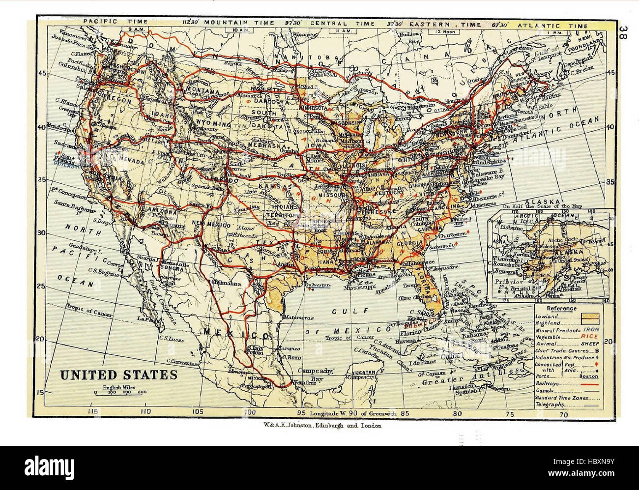 Explanatory Map Atlas of commercial geography, containing 48 maps, with explanatory ...