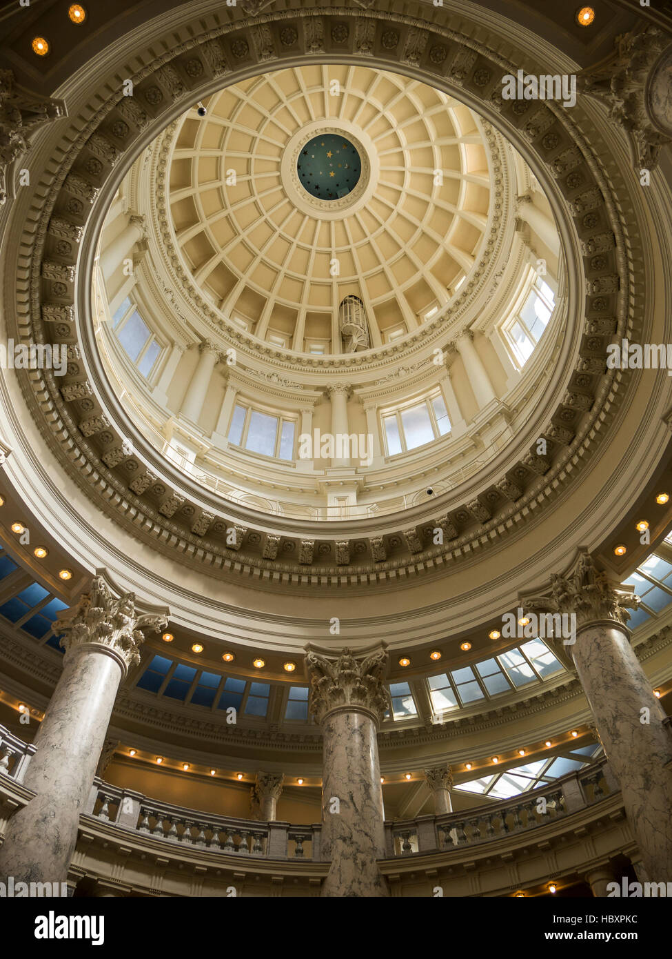 Dome, Idaho State Capitol, Boise, Idaho Stock Photo Alamy