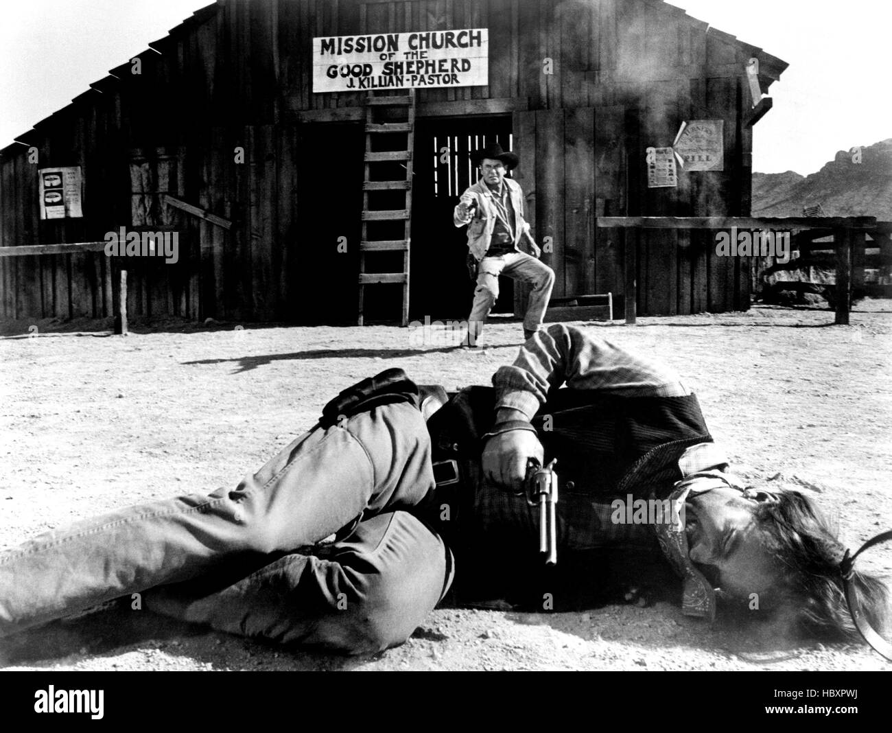 HEAVEN WITH A GUN, Glenn Ford, (top), 1969 Stock Photo Alamy