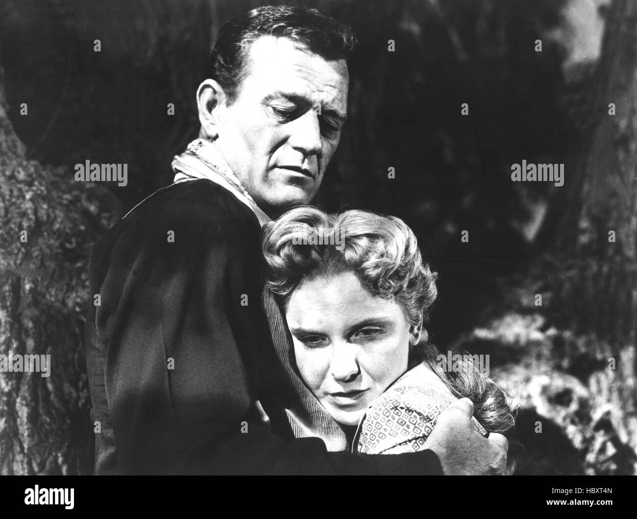 HONDO, John Wayne, Geraldine Page, 1954 Stock Photo Alamy