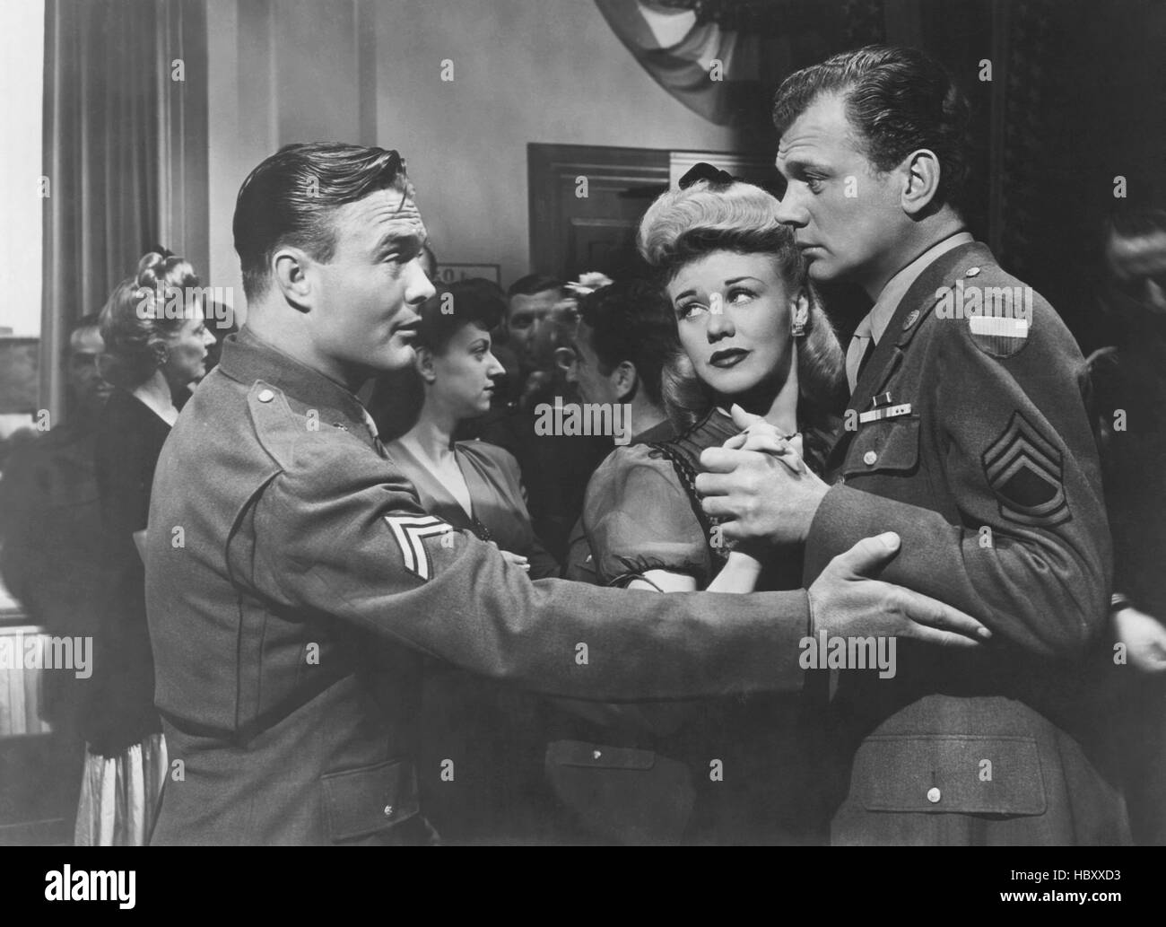 I'LL BE SEEING YOU, from left Eddie Hall, Ginger Rogers, Joseph Cotten