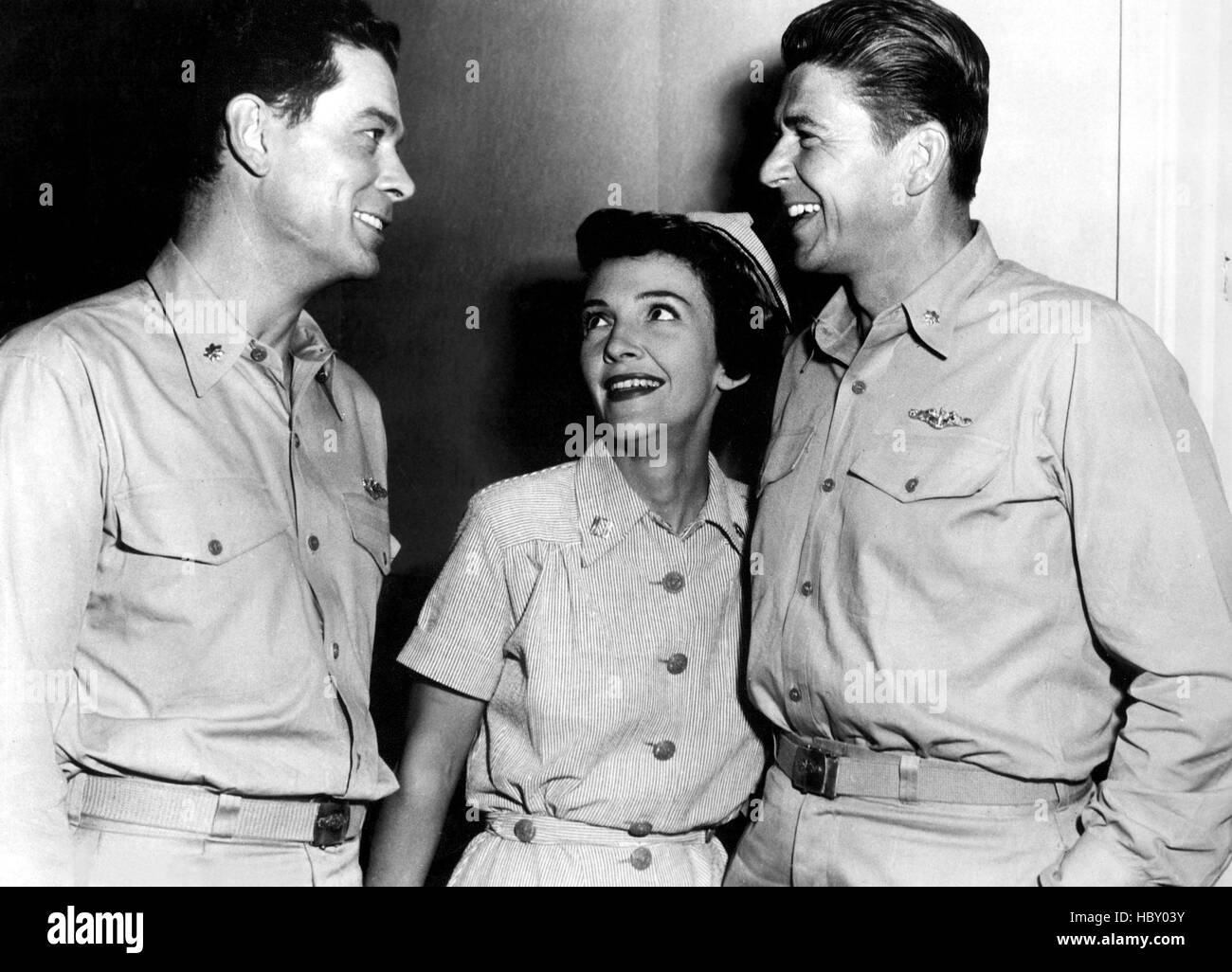 HELLCATS OF THE NAVY, Arthur Franz, Nancy Davis, Ronald Reagan, 1957 ...