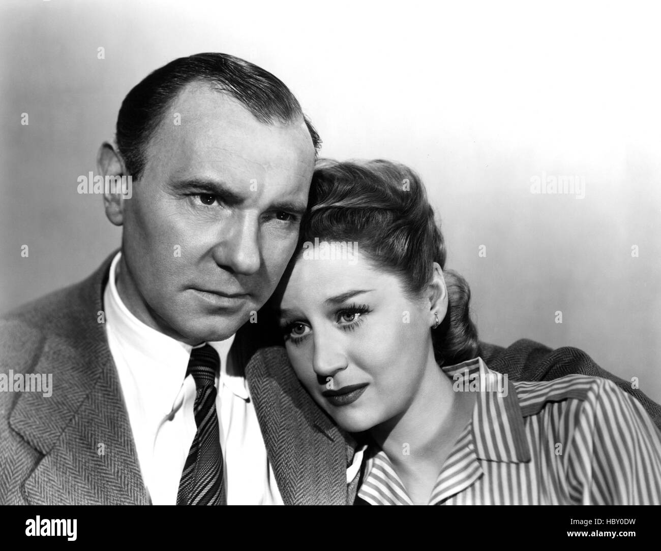 HOME AT SEVEN, Ralph Richardson, Margaret Leighton, 1952 Stock Photo ...