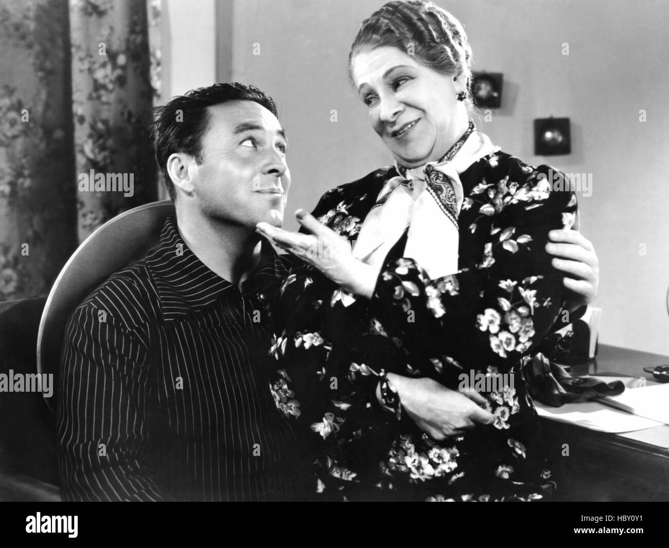 HOLLYWOOD COWBOY (aka WINGS OVER WYOMING), O'Brien, Maude Eburne