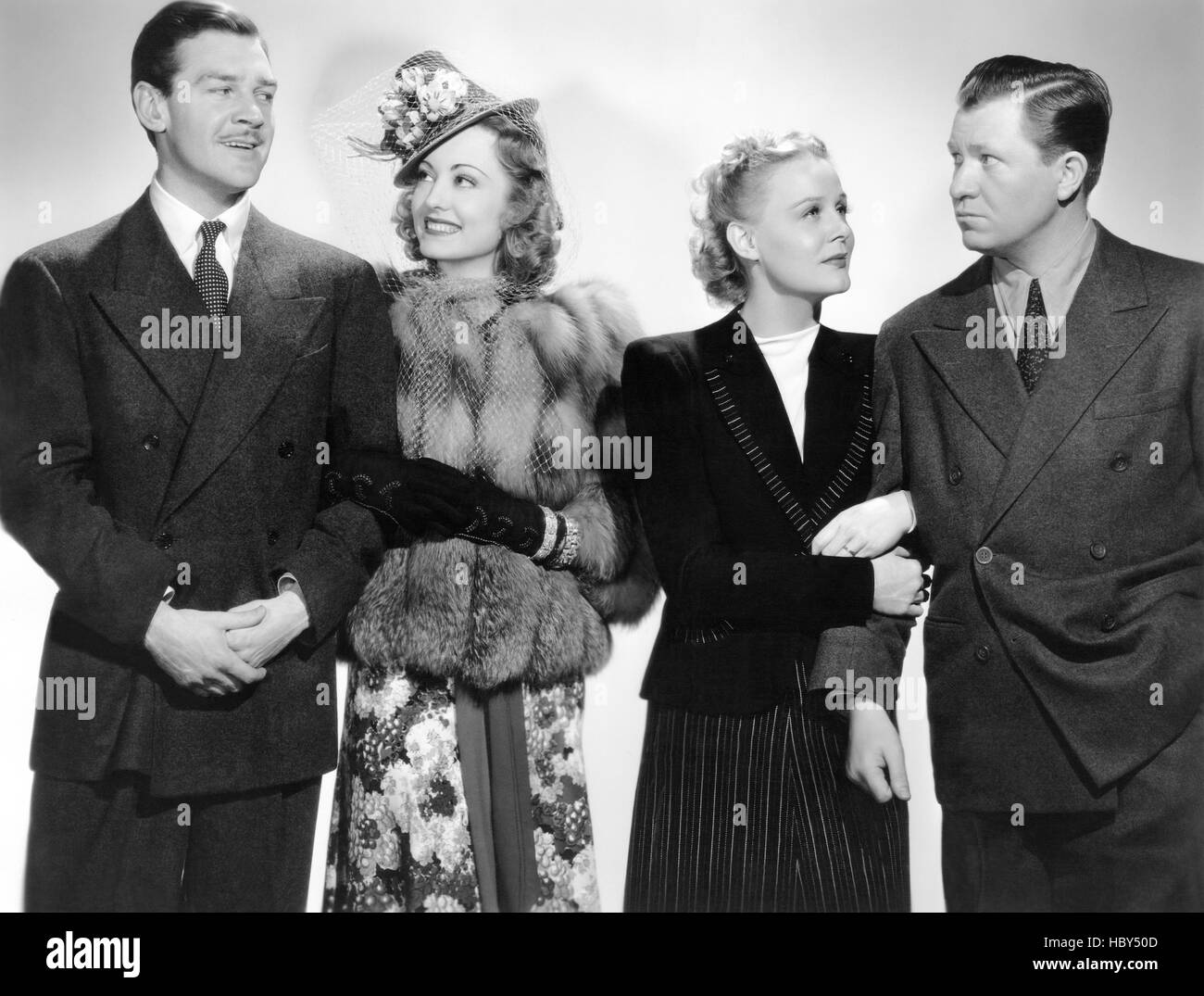 IT COULD HAPPEN TO YOU, from left: Douglas Fowley, June Gale, Gloria ...