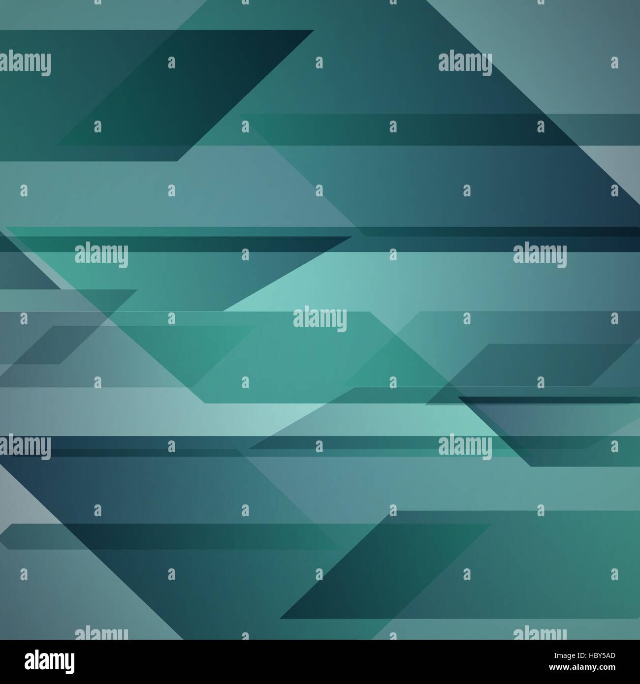 Abstract green background with geometric shapes overlapping, stock ...