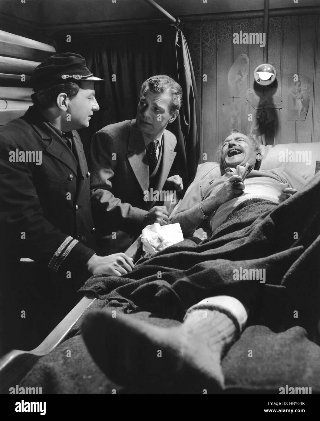 JOURNEY INTO FEAR, Stefan Schnabel, Joseph Cotten, Richard Bennett ...