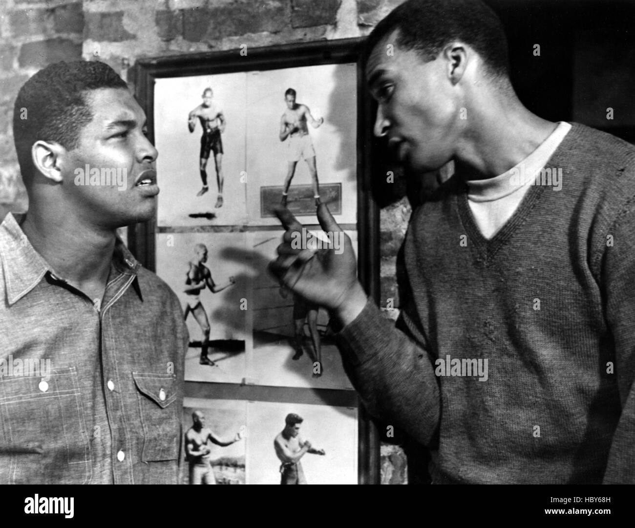 THE JOE LOUIS STORY, Coley Wallace, Ike Jones, 1953 Stock Photo - Alamy