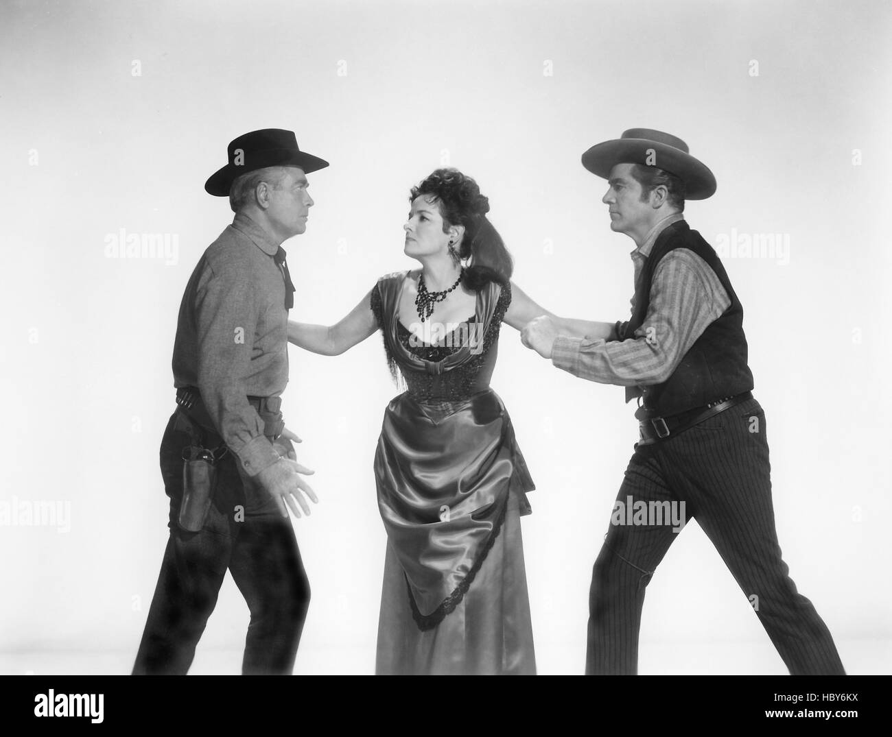 JOHNNY RENO, Lyle Bettger, Jane Russell, Tracy Olsen, Dana Andrews, 1966 Stock Photo Alamy