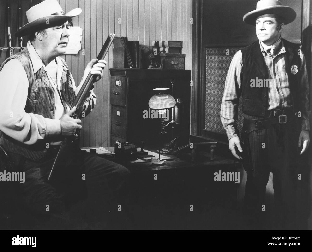 JOHNNY RENO, Lon Chaney, Jr., Dana Andrews, 1966 Stock Photo Alamy