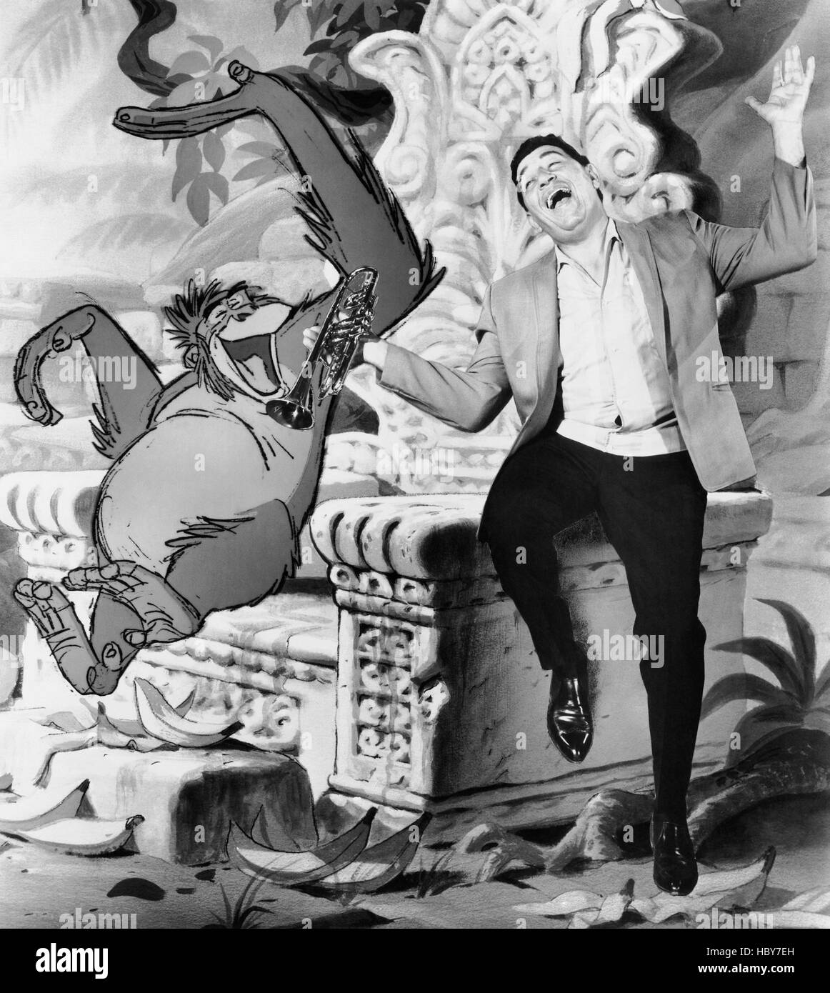 THE JUNGLE BOOK, Louis Prima, as the voice of King Louie, 1967, ©Walt  Disney PicturesCourtesy: Everett Collection Stock Photo - Alamy